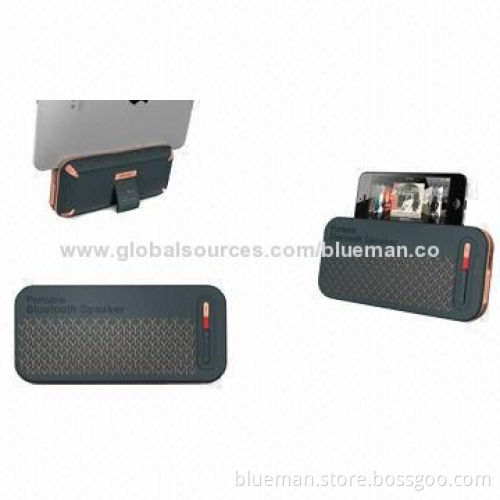 Power Bank with Bluetooth Speaker and Stand, 5,000mA Capacity, Handsfree Phone Call Function